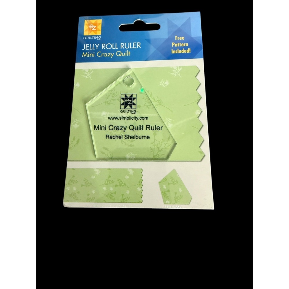NEW EZ Quilting Jelly Roll Ruler  Mini Crazy Quilt Ruler 882225